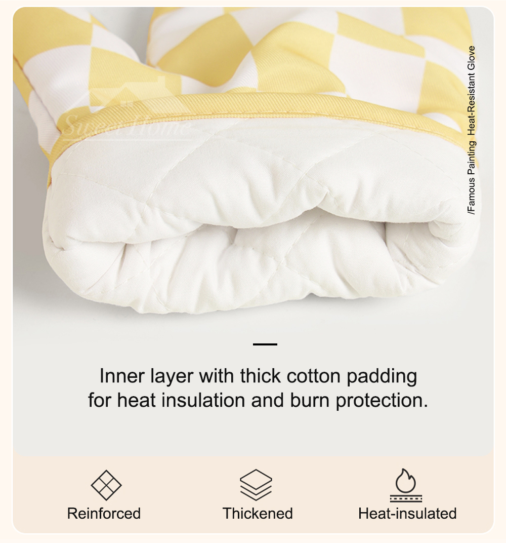 Famous Painting Heat-Resistant Glove-4
